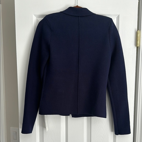 L'AGENCE Blue Tailored Blazer - Picture 3 of 3